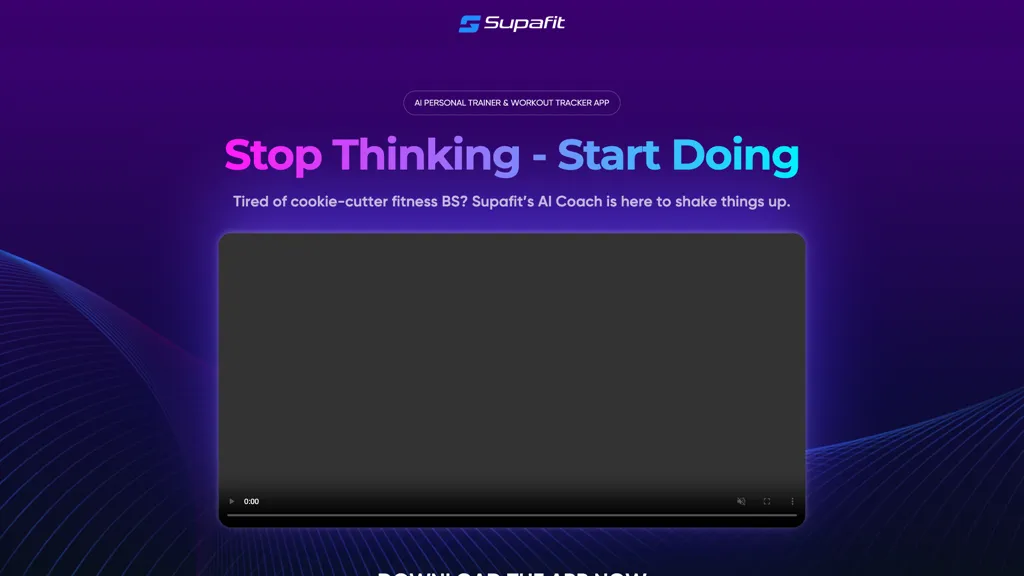 Supafit 工具截图