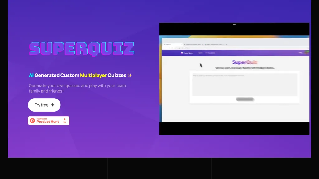 SuperQuiz 工具截图