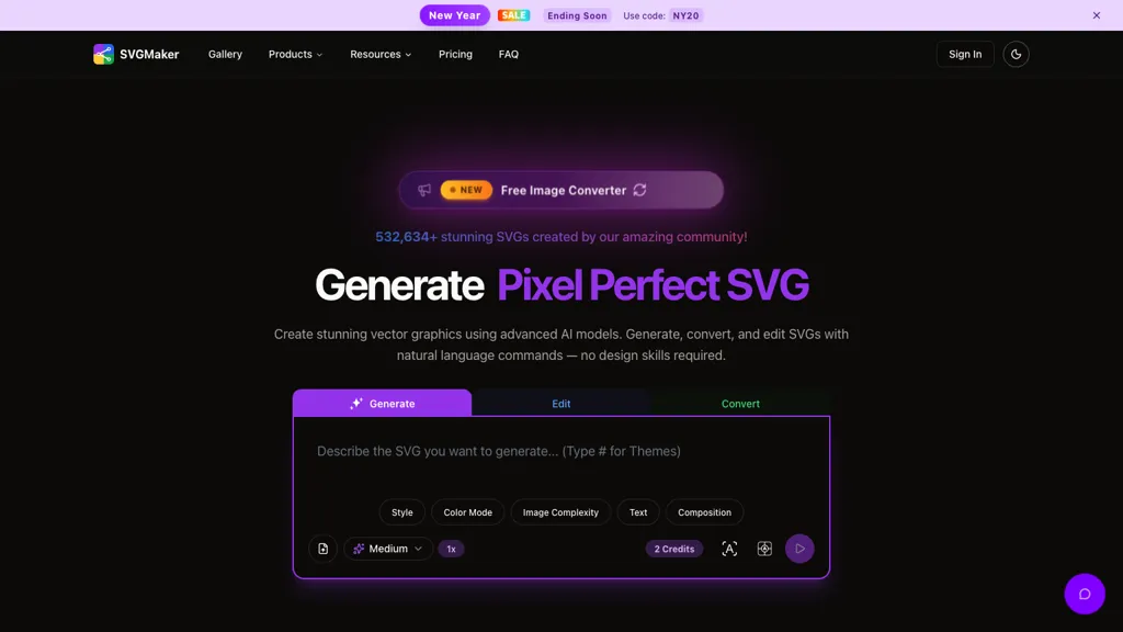 SVGMaker 官网截图