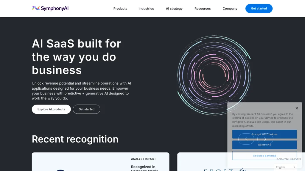 symphonyai.com 官网截图