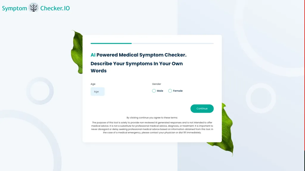 SymptomChecker.io 官网截图