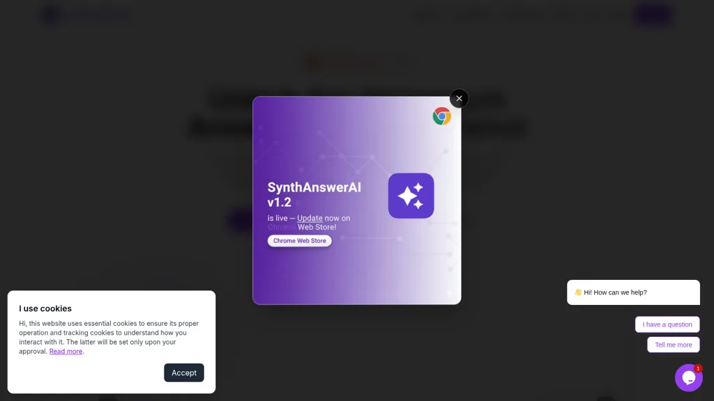 SynthAnswer AI 工具截图