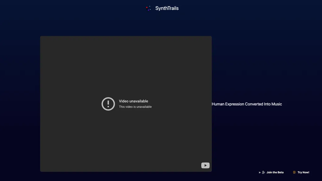 SynthTrails 官网截图