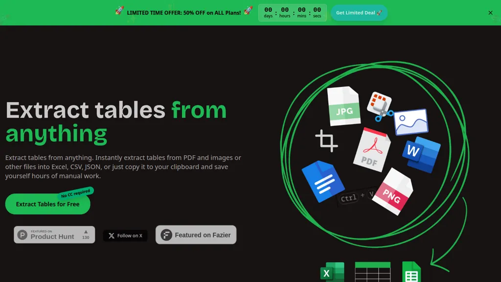 Tablextract 工具截图