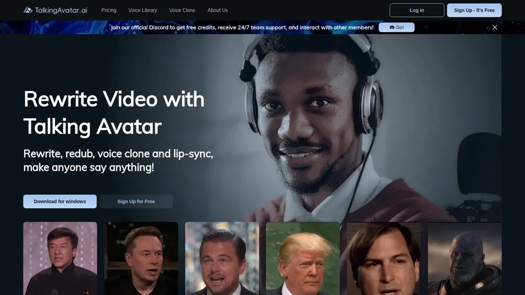 Talking Avatar 工具截图