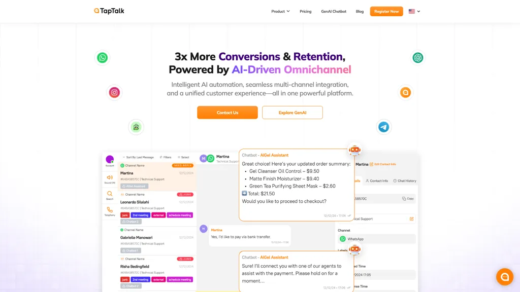 taptalk.io 官网截图