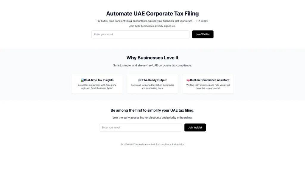 Taxly.ai 官网截图