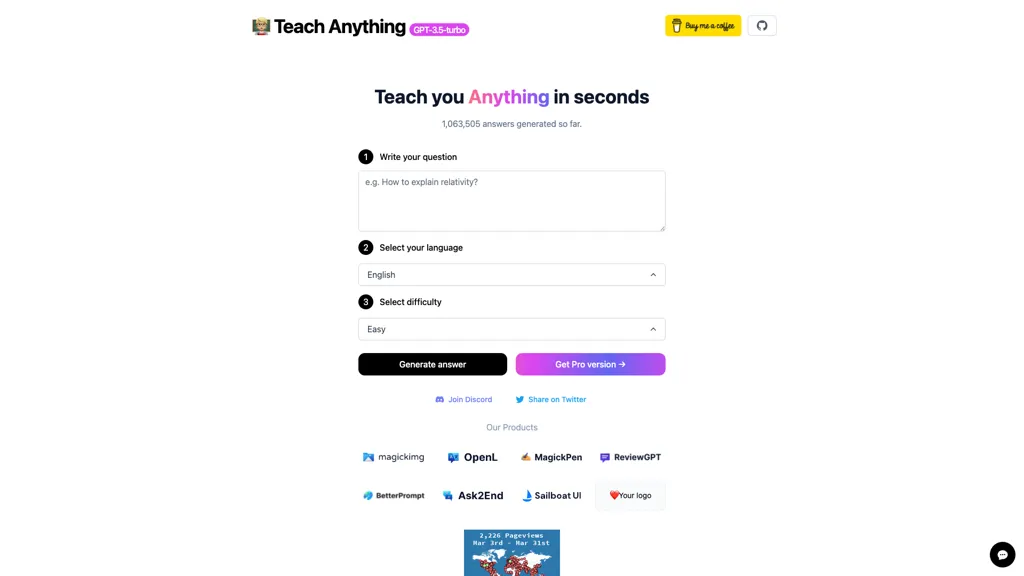 Teach Anything 工具截图