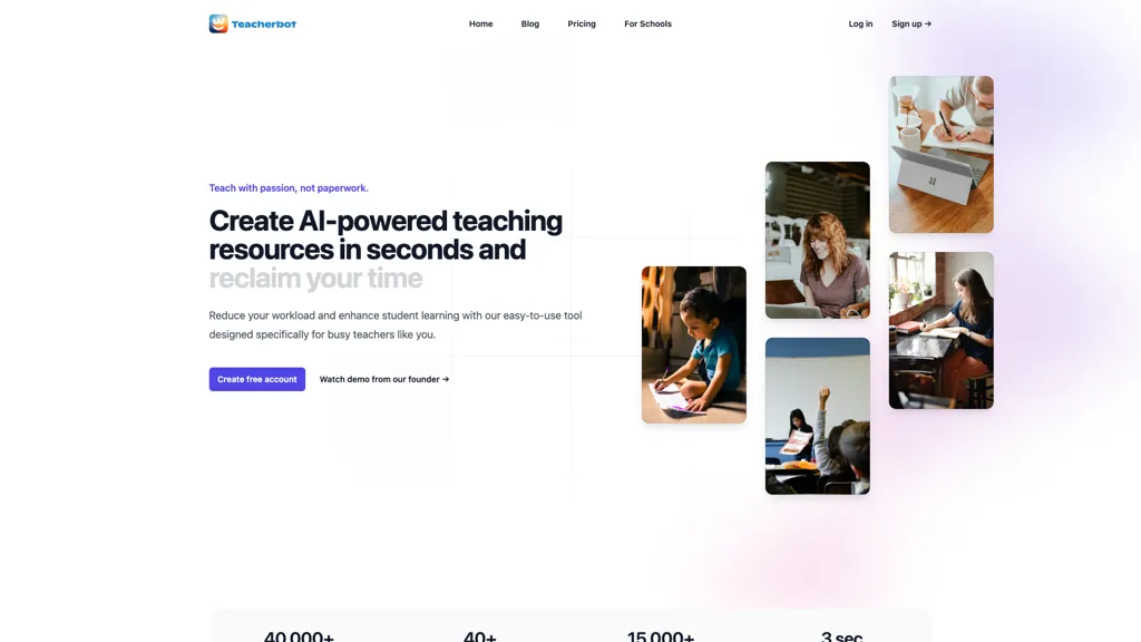 Teacherbot 工具截图