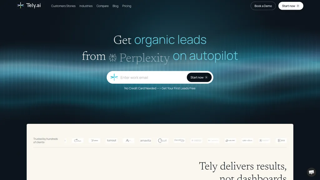 Tely AI 工具截图