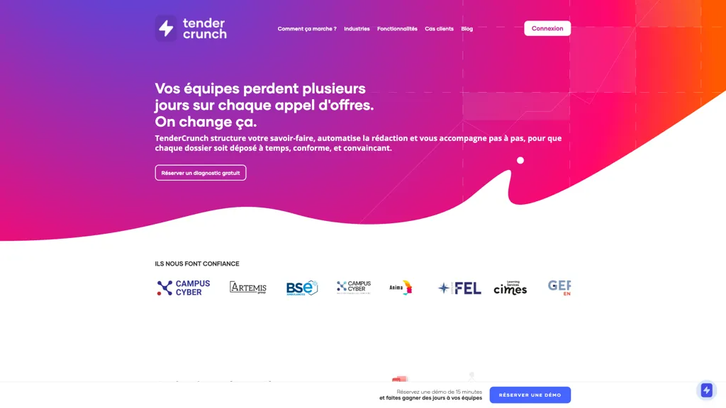 TenderCrunch 工具截图