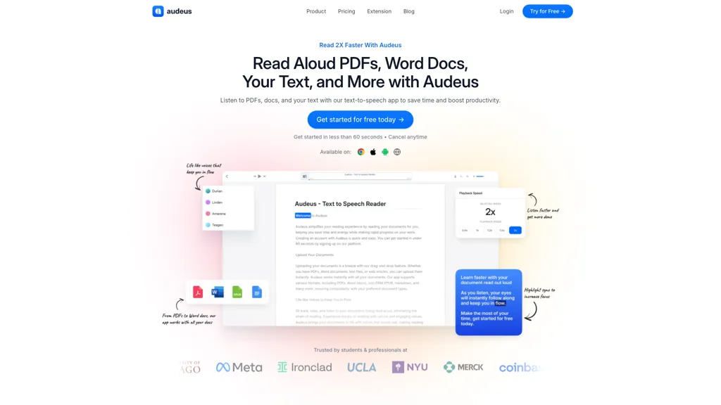Reader by Audeus 工具截图