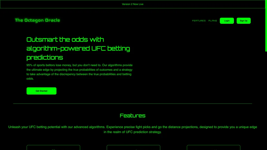 The Octagon Oracle 工具截图