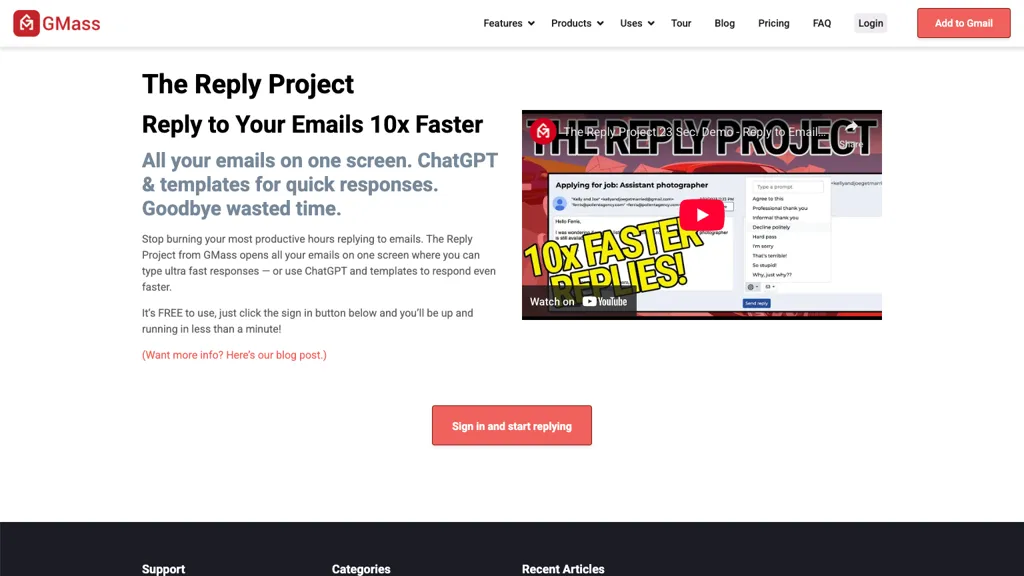 The Reply Project 工具截图