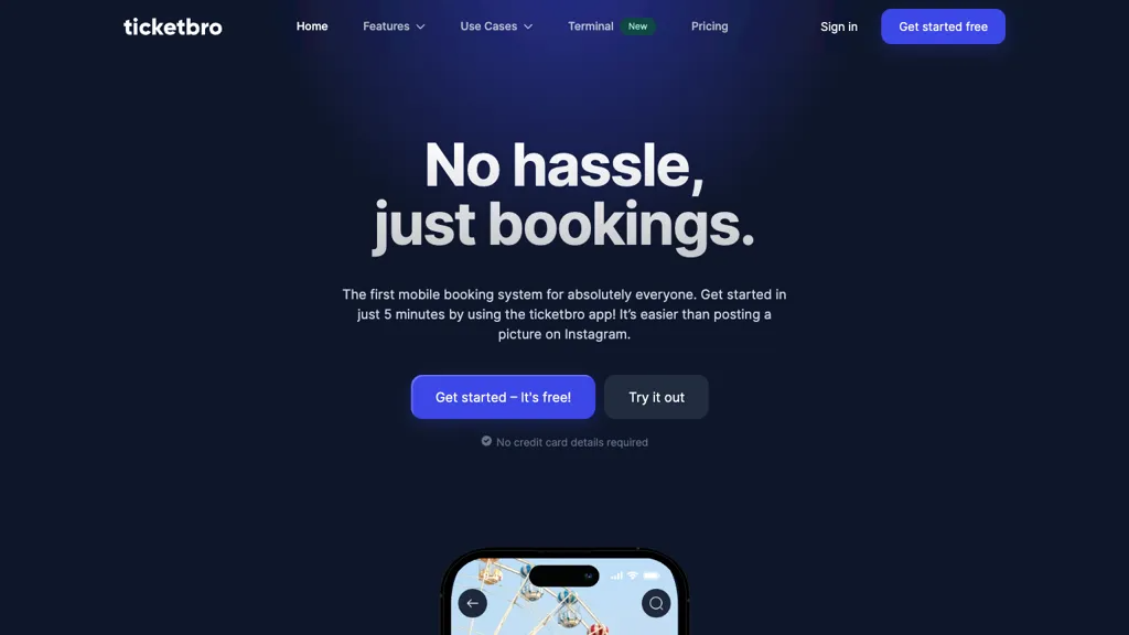 ticketbro 工具截图