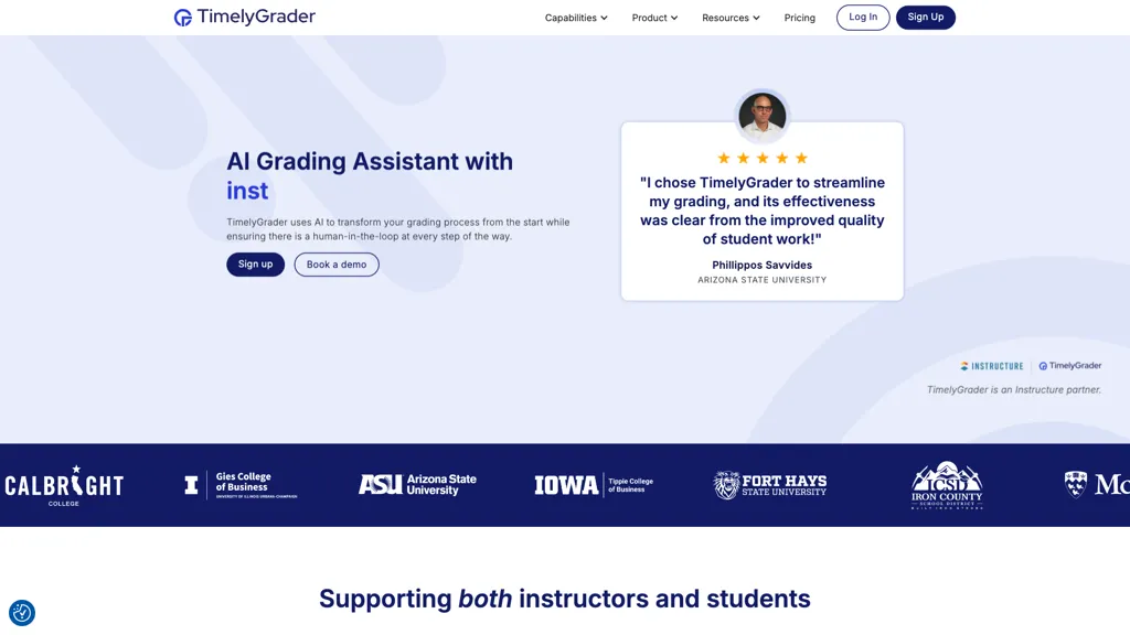 TimelyGrader 工具截图