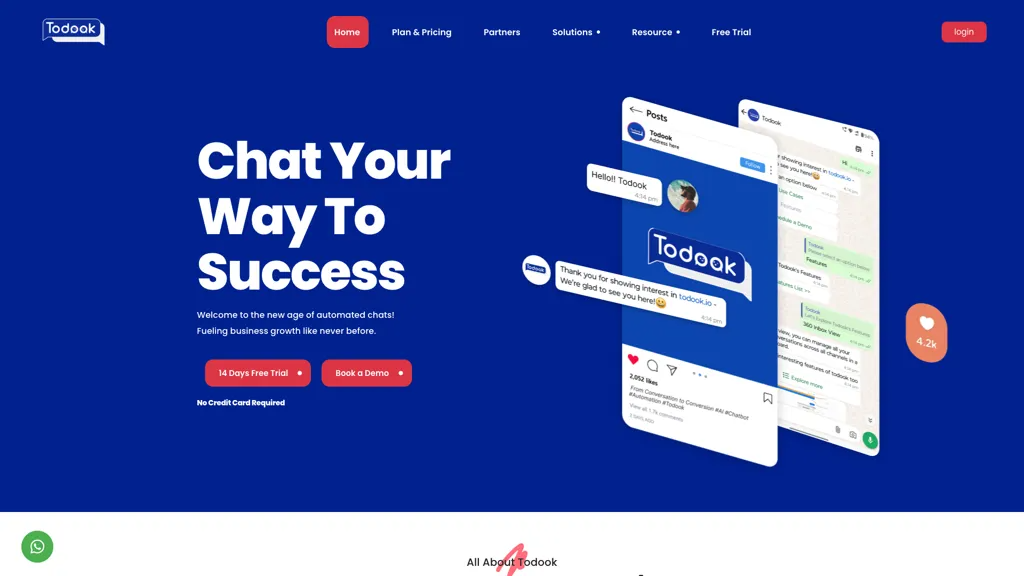 Todook bot 工具截图