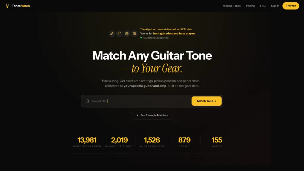 TonesMatch 工具截图