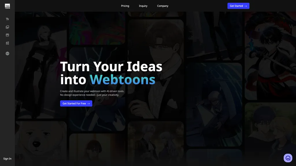 TooToon-GPT 官网截图