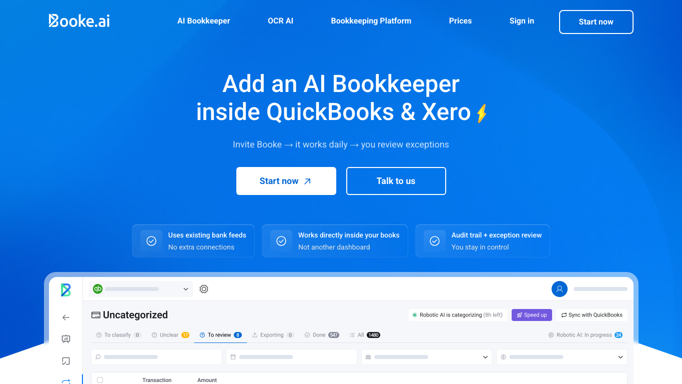 Booke AI 工具截图