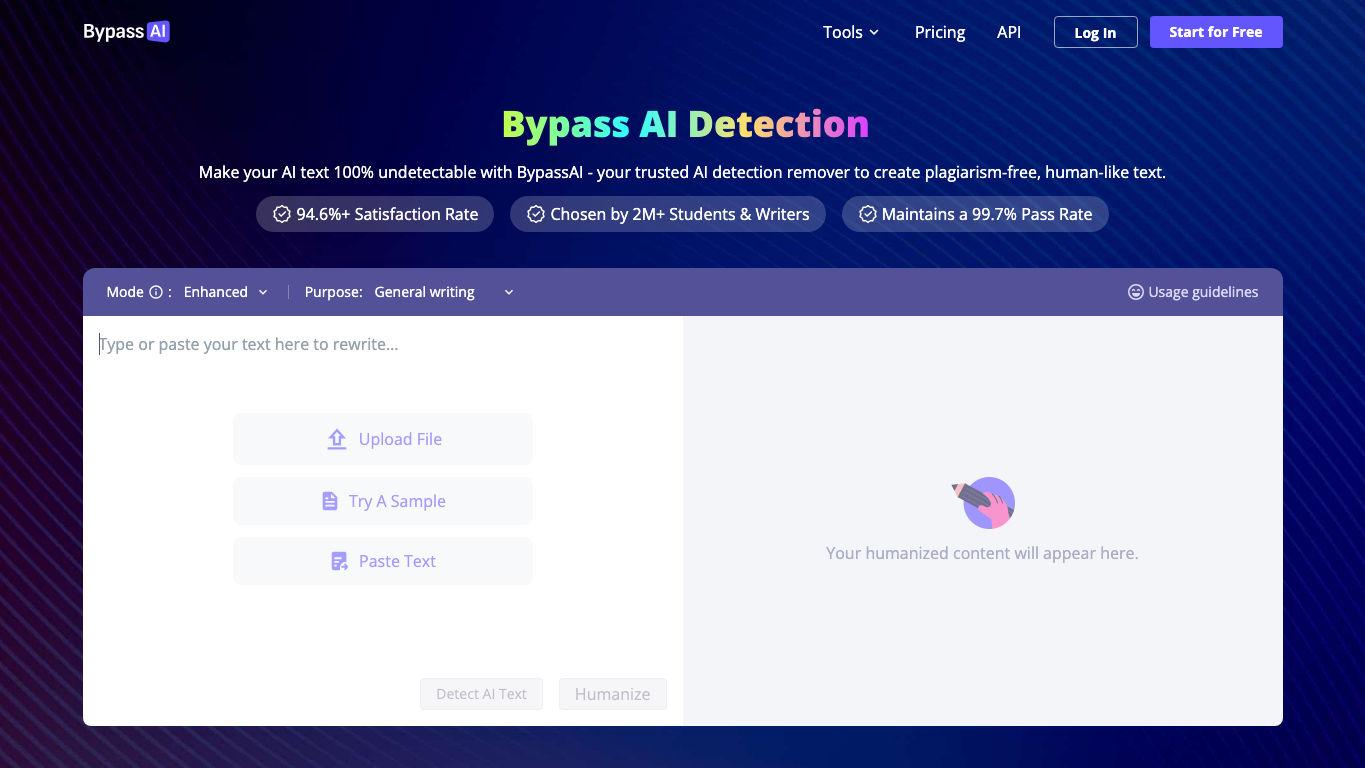 Bypass AI 工具截图