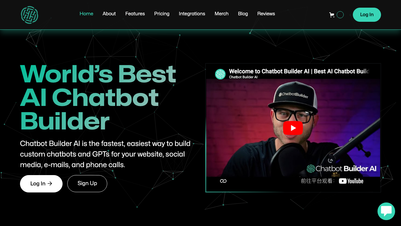 ChatbotBuilder.AI 工具截图