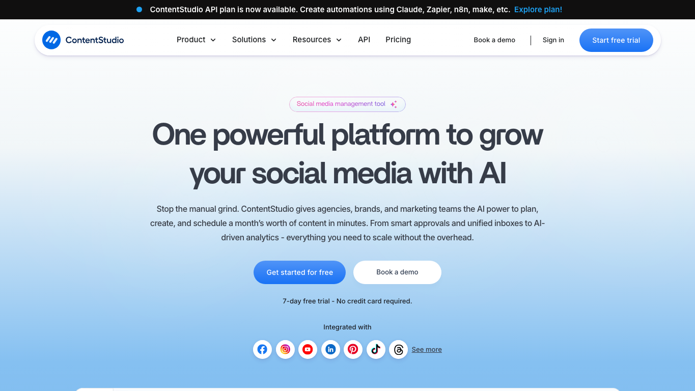 ContentStudio 工具截图