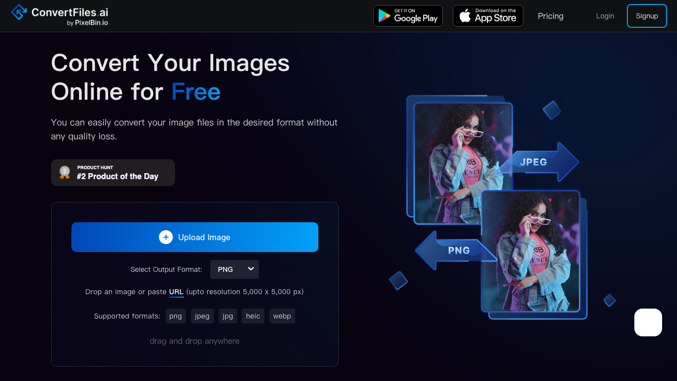 Convertfiles.ai 工具截图