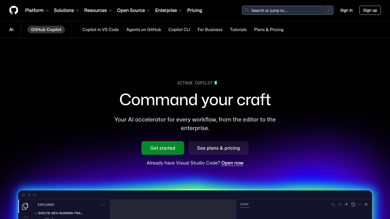 Github Copilot 工具截图