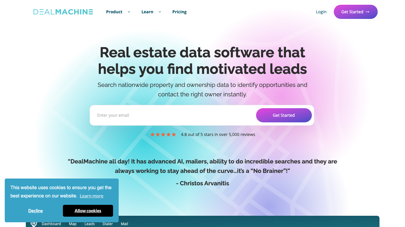 DealMachine 工具截图