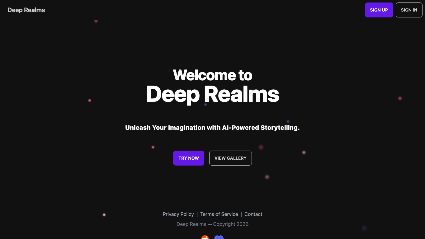 Deep Realms 工具截图