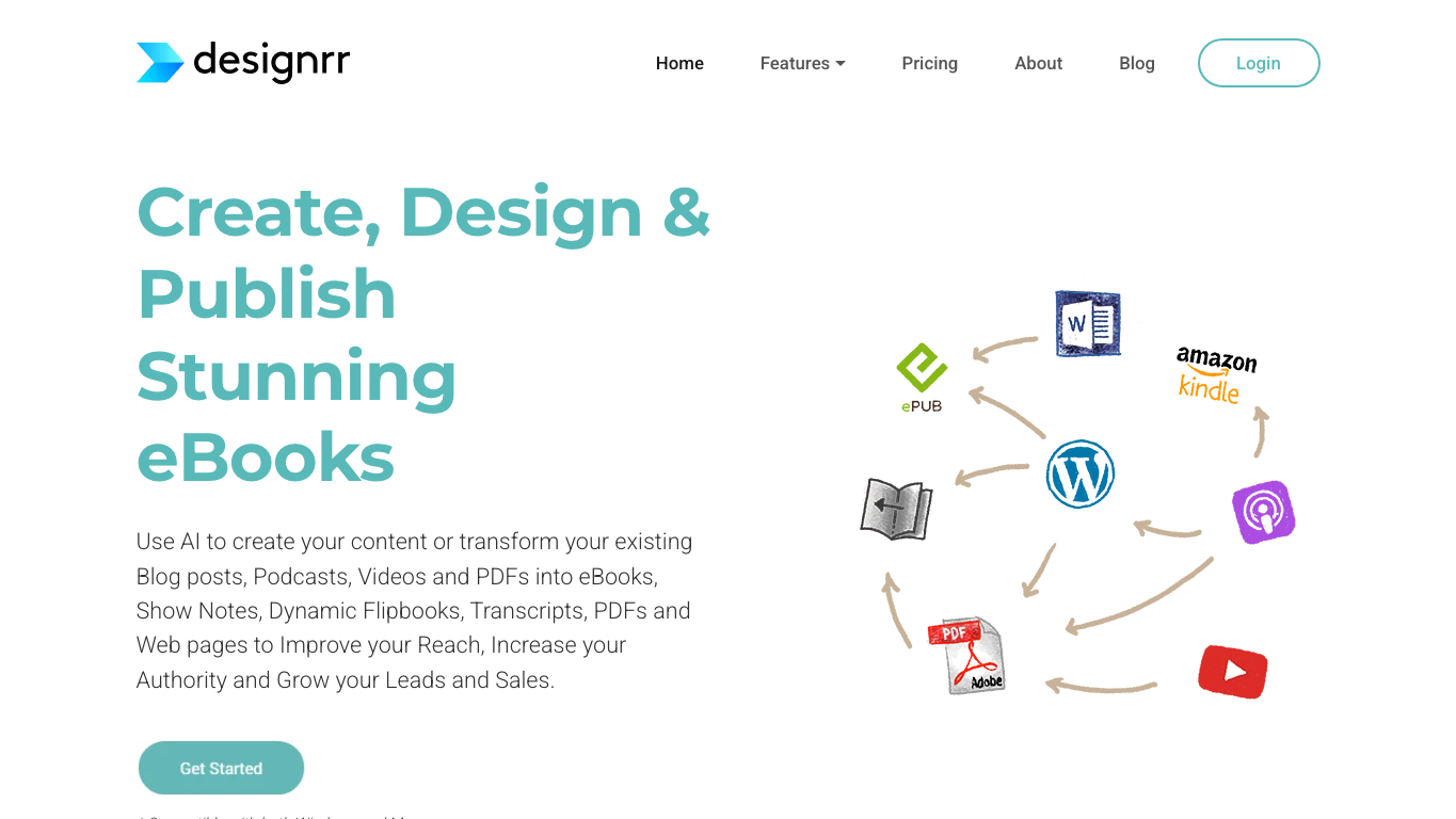 Designrr 工具截图