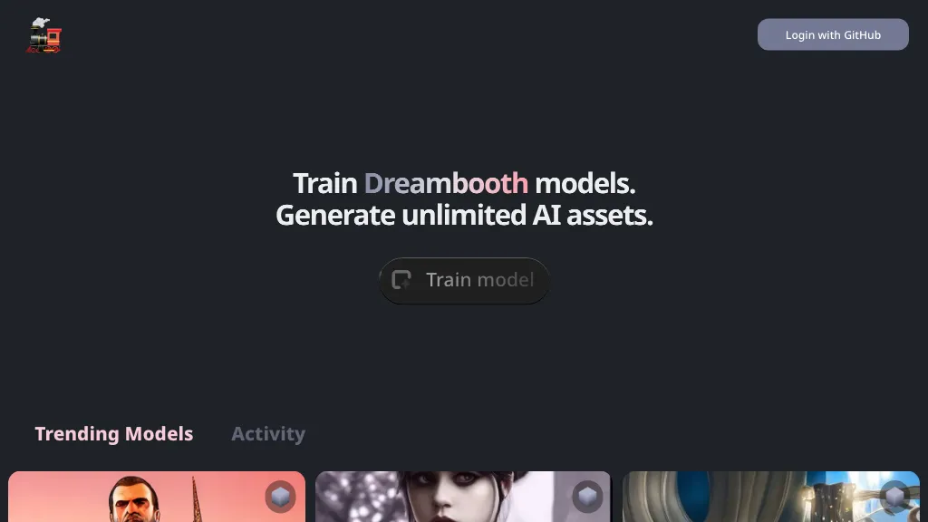 TrainEngine 官网截图