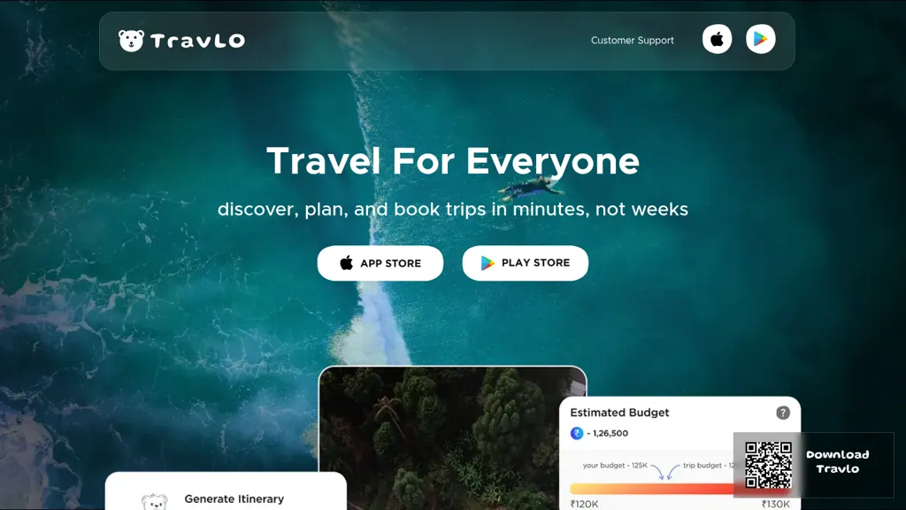 Travlo 官网截图