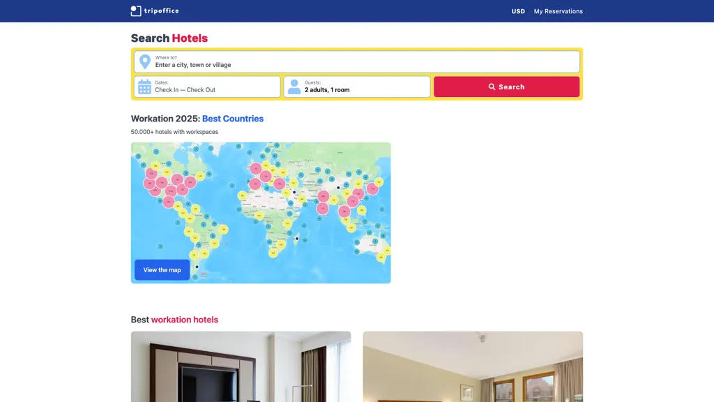 TripOffice.com 官网截图