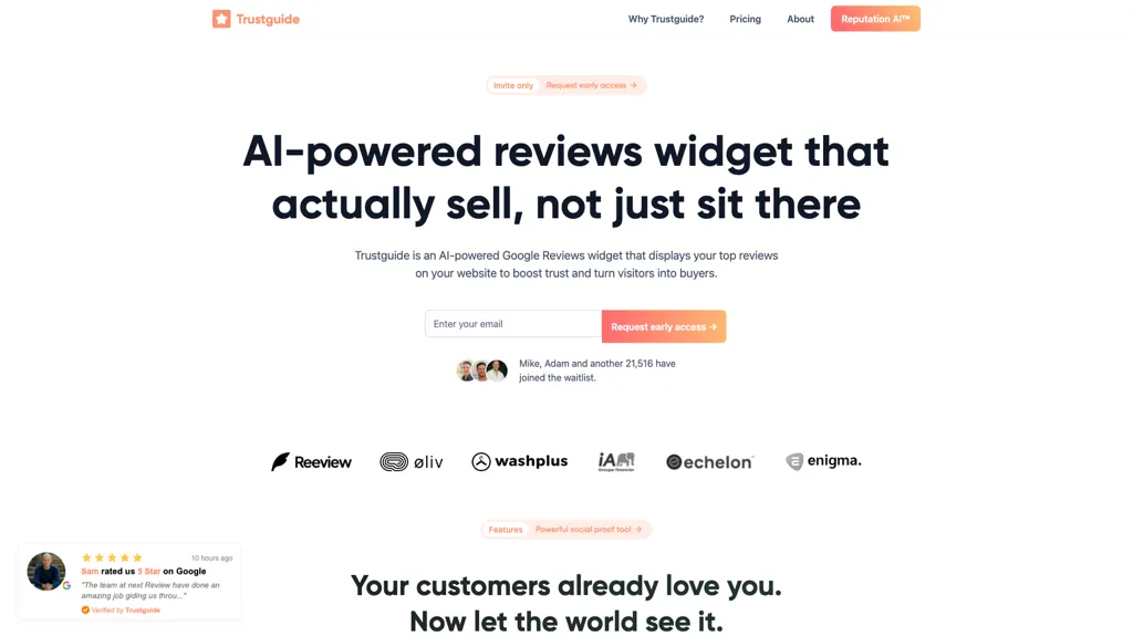 Trustguide.ai 工具截图
