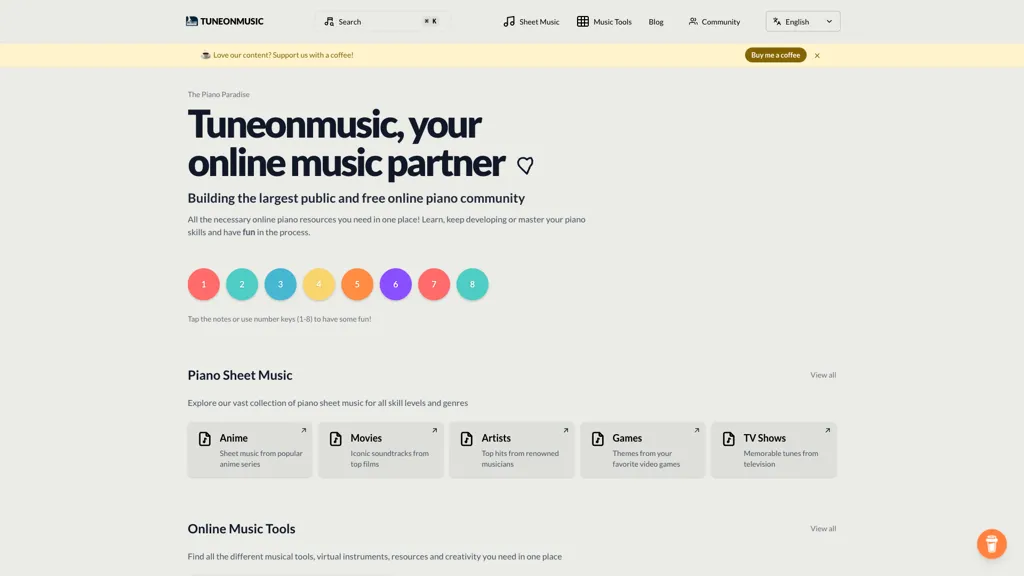 Tuneonmusic 工具截图