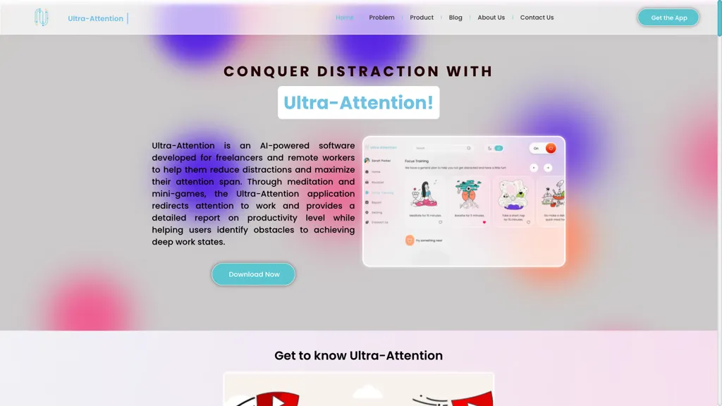 Ultra-Attention 工具截图