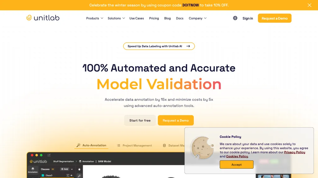 Unitlab AI 工具截图