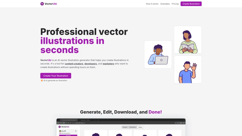 VectorUbi 工具截图