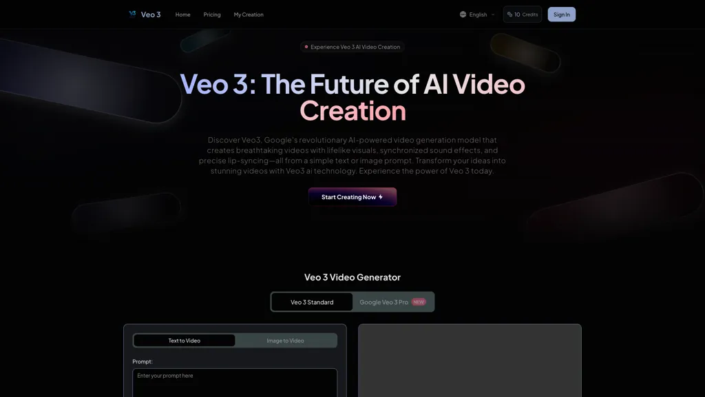 Veo3ai.org 工具截图