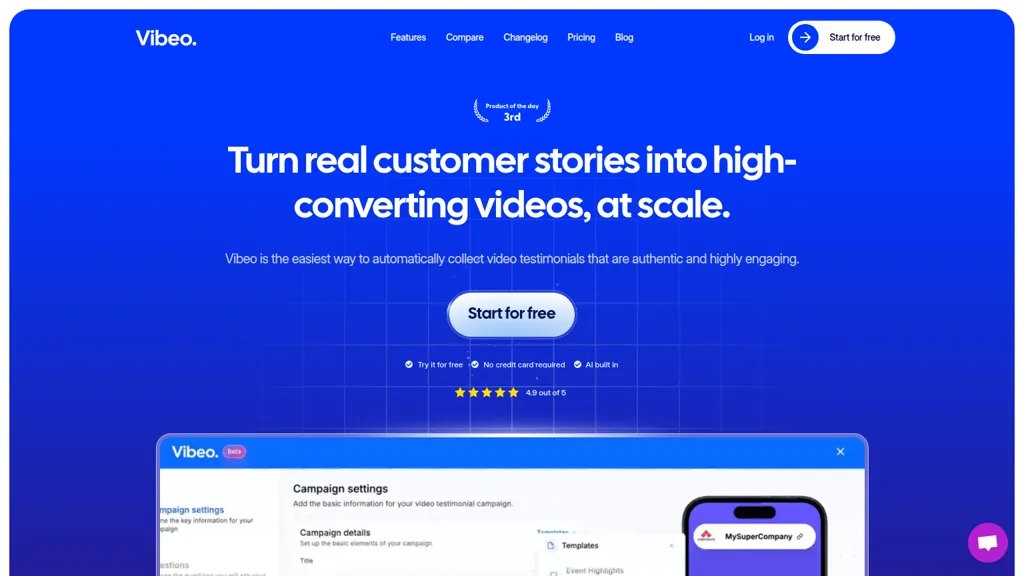 Vibeo 工具截图
