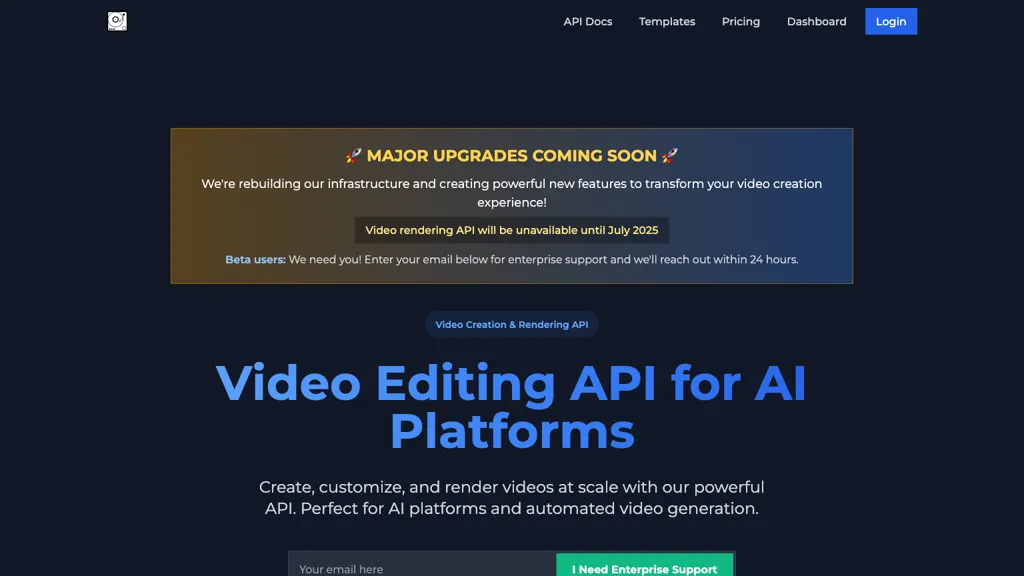 Video AIditor 官网截图