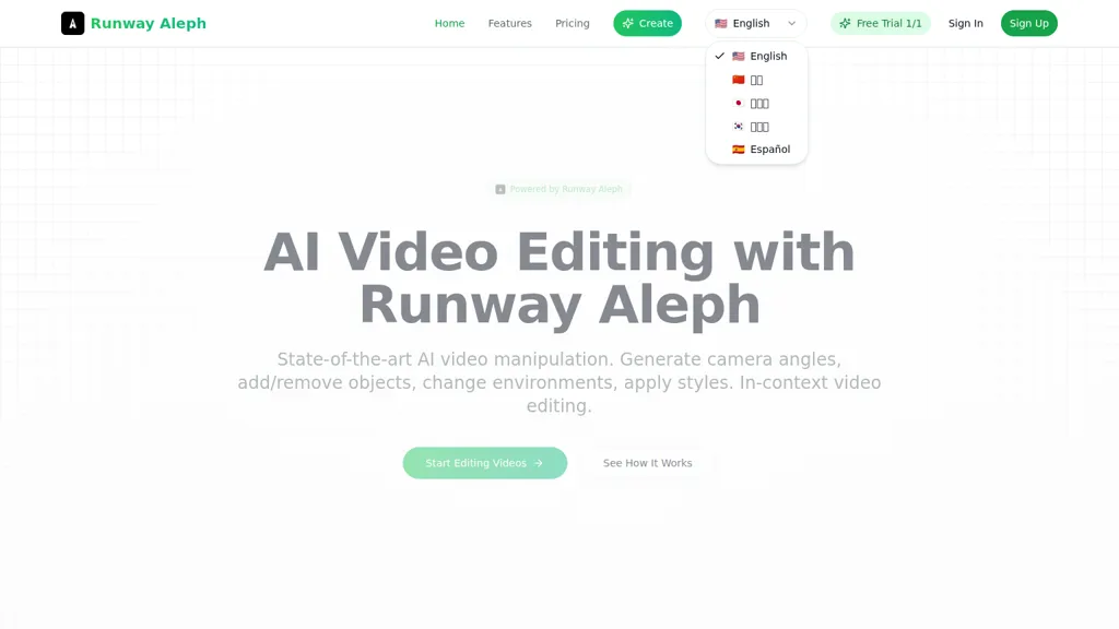 videoeditor.video 官网截图