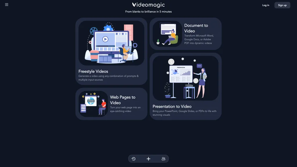Videomagic 官网截图