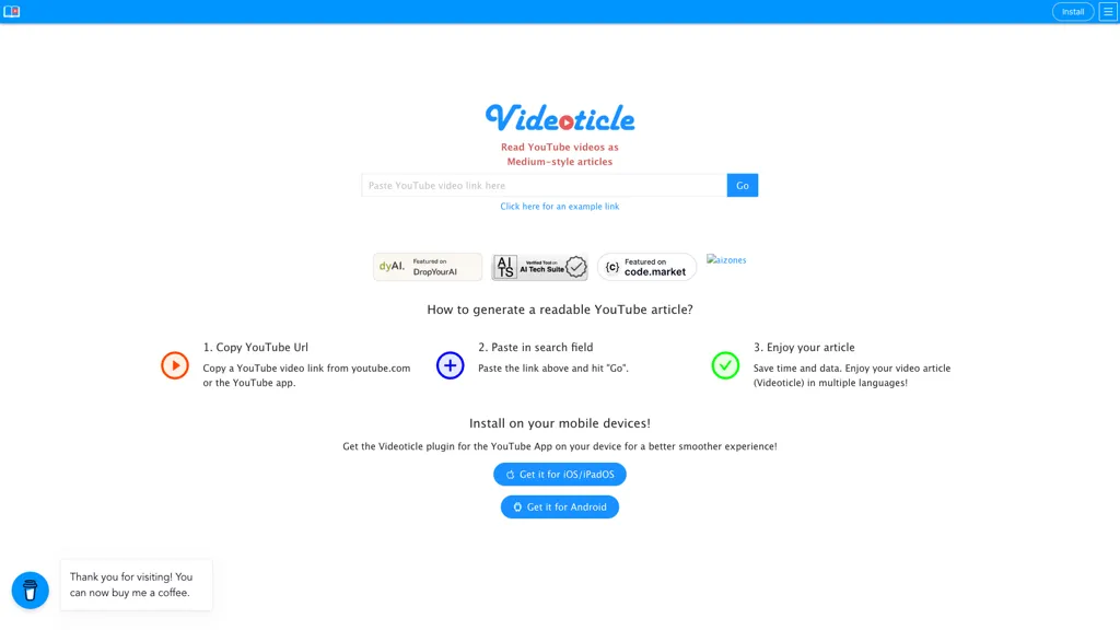 Videoticle 工具截图