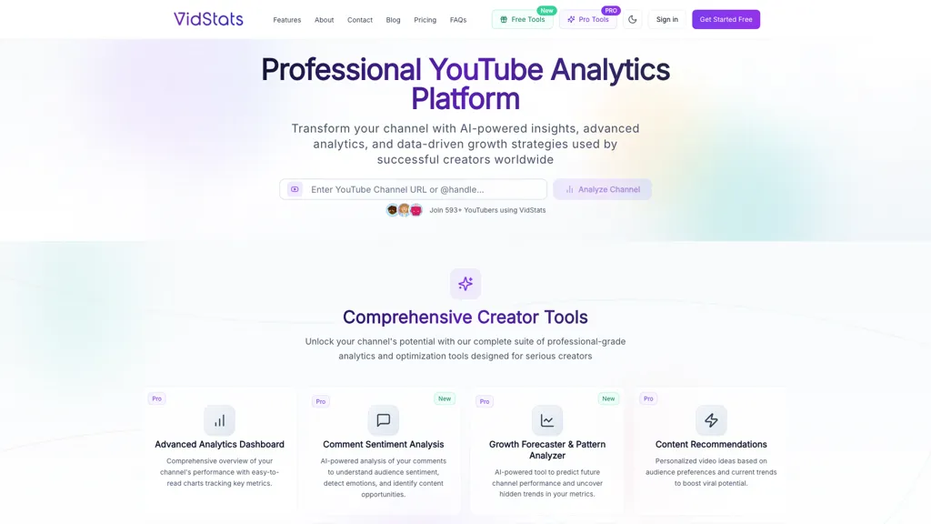 VidStats 工具截图