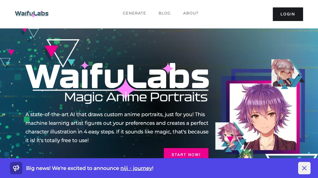 Waifulabs 工具截图
