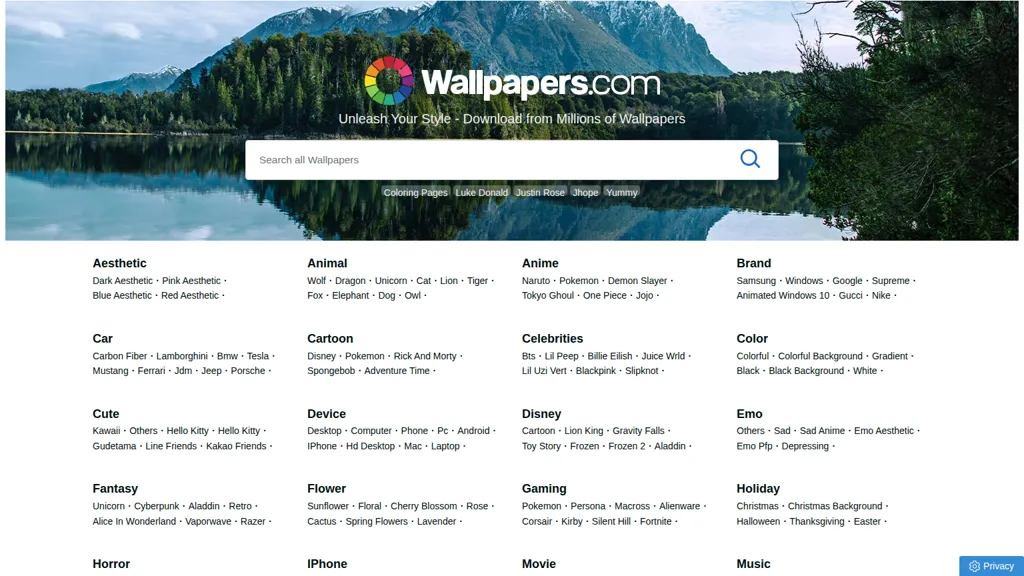 wallpapers.com 官网截图