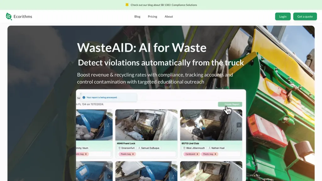 WasteAID 工具截图